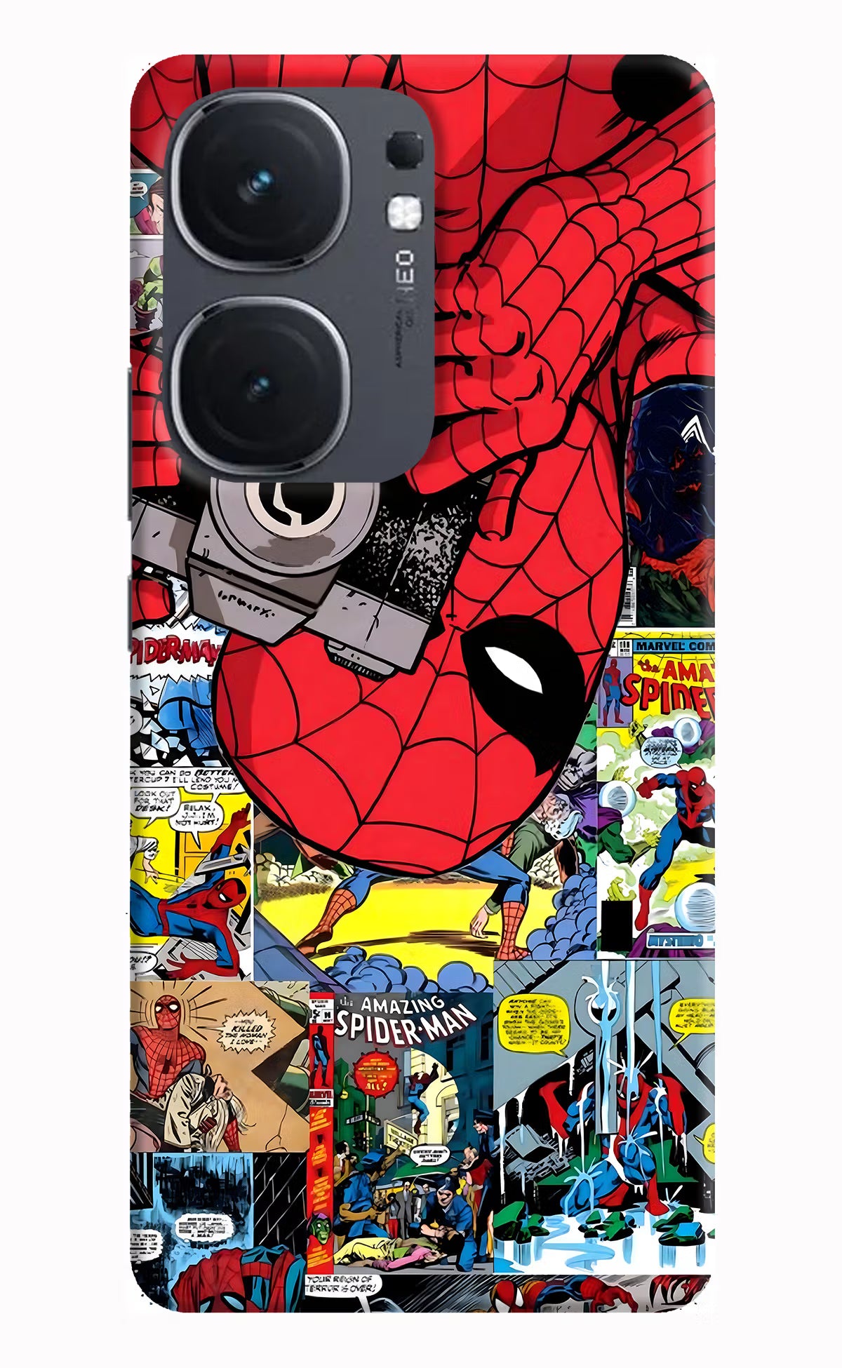 Spider Man IQOO Neo9 Pro Hard Case Back Cover by Casekaro
