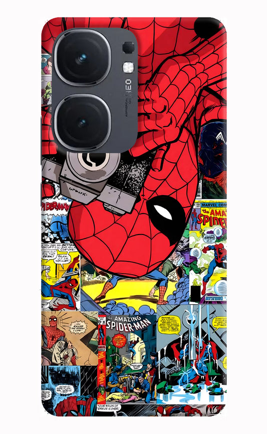 Spider Man IQOO Neo9 Pro Hard Case Back Cover by Casekaro