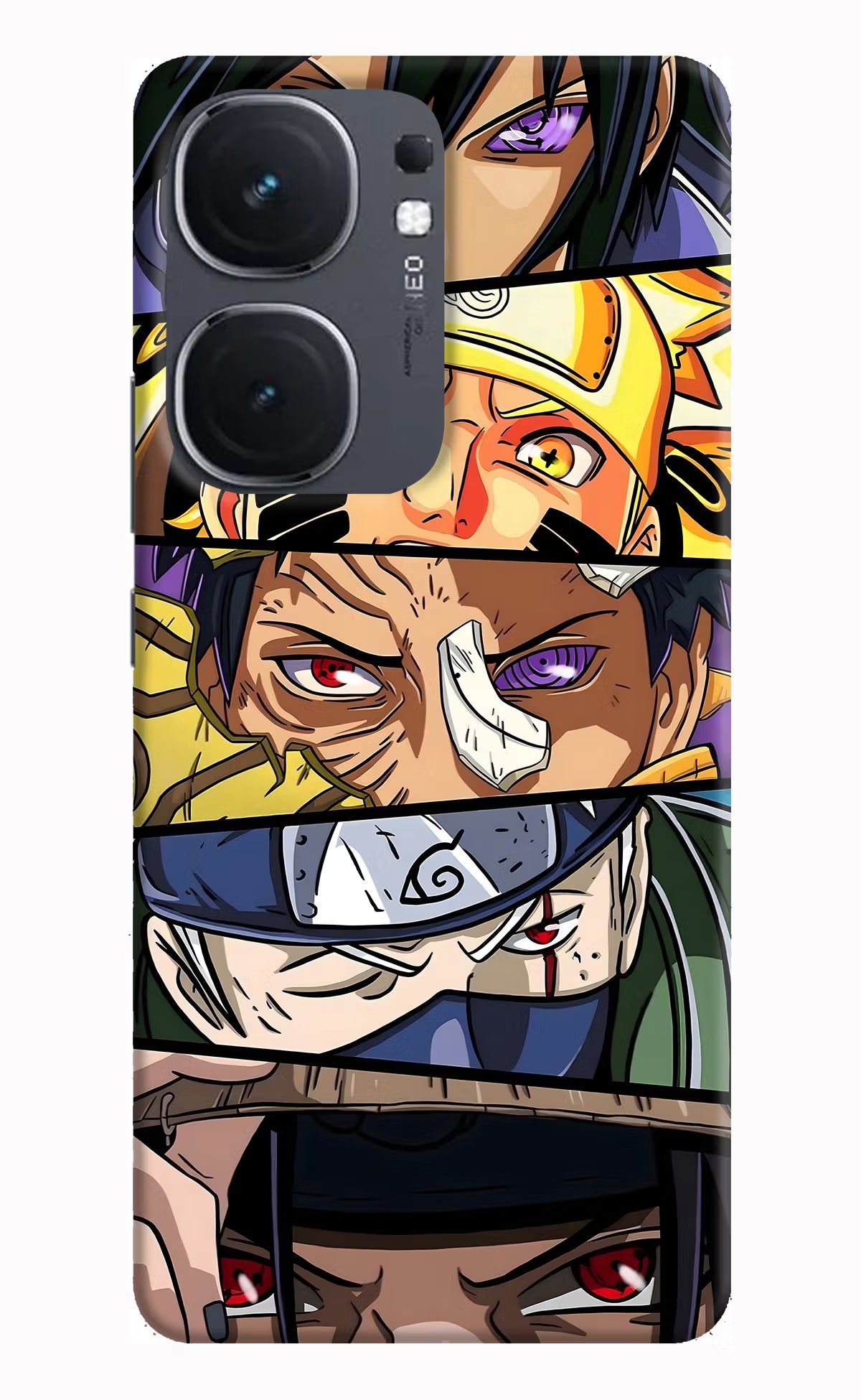 Naruto Character IQOO Neo9 Pro Hard Case Back Cover by Casekaro