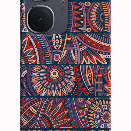 African Culture Design IQOO Neo9 Pro Hard Case Back Cover by Casekaro