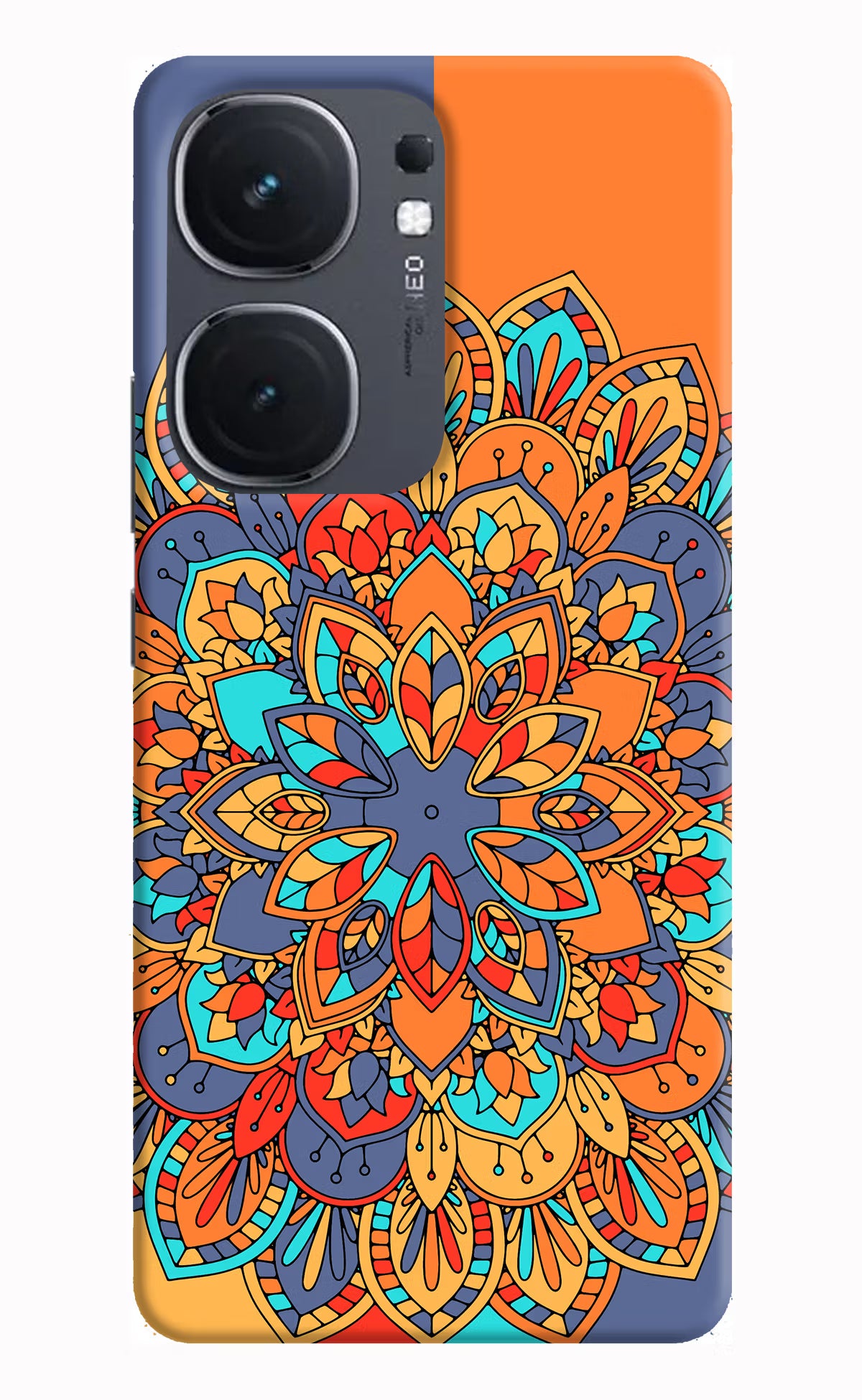 Color Mandala IQOO Neo9 Pro Hard Case Back Cover by Casekaro