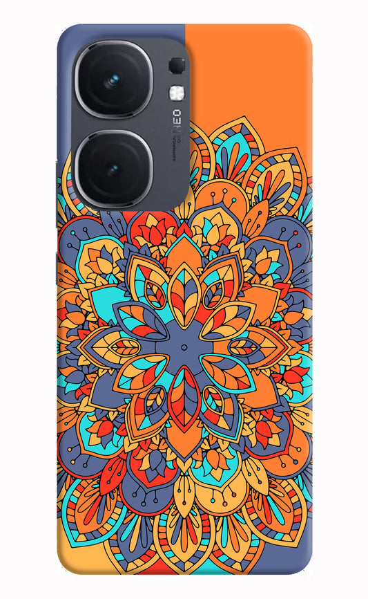 Color Mandala IQOO Neo9 Pro Hard Case Back Cover by Casekaro