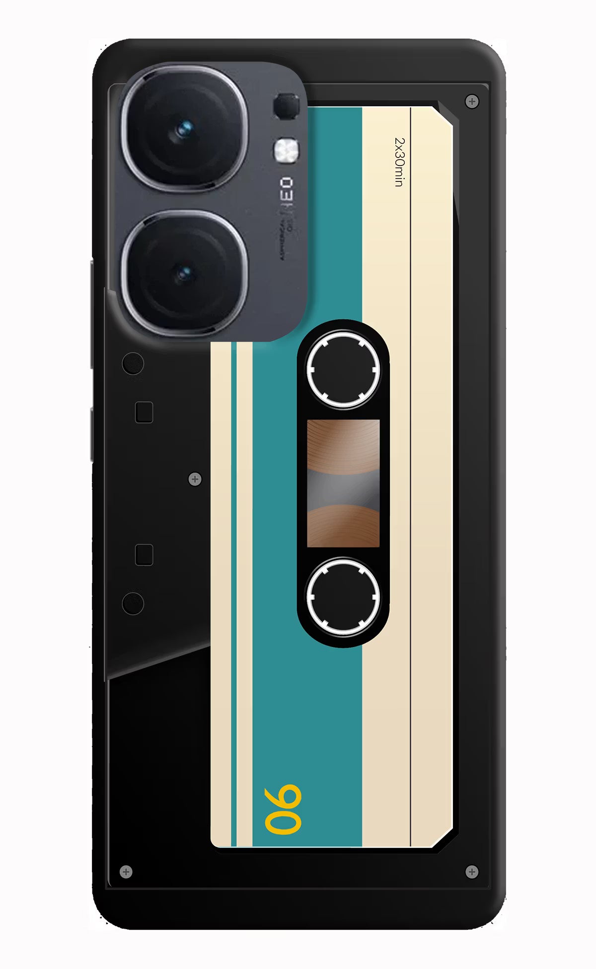 Cassette IQOO Neo9 Pro Hard Case Back Cover by Casekaro