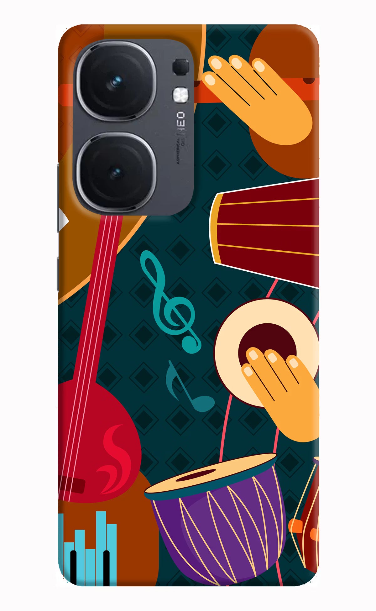 Music Instrument IQOO Neo9 Pro Hard Case Back Cover by Casekaro