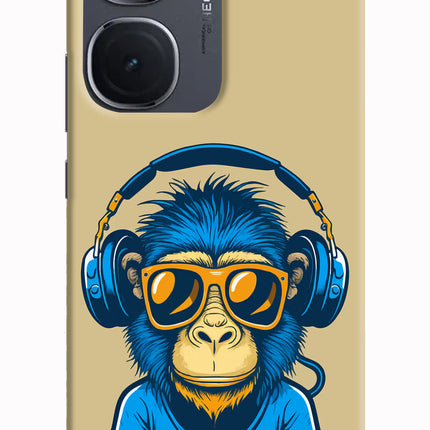 Monkey Headphone IQOO Neo9 Pro Hard Case Back Cover by Casekaro