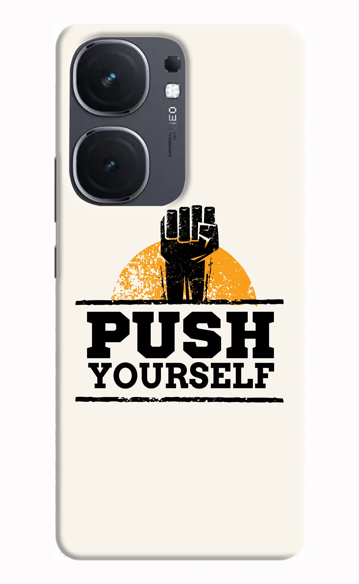 Push Yourself IQOO Neo9 Pro Hard Case Back Cover by Casekaro