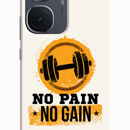 No Pain No Gain IQOO Neo9 Pro Hard Case Back Cover by Casekaro