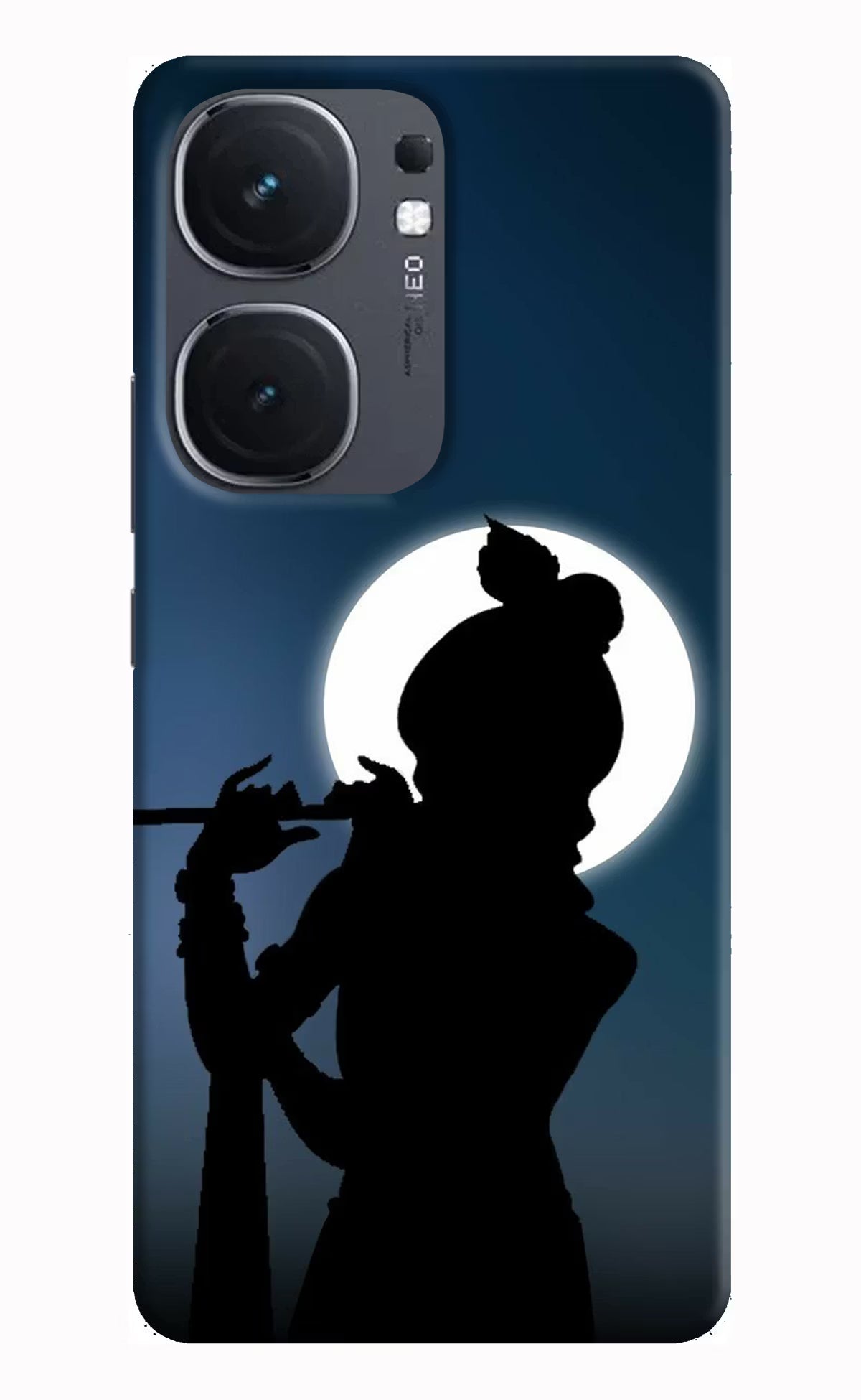 Shri Krishna Silhouette IQOO Neo9 Pro Hard Case Back Cover by Casekaro
