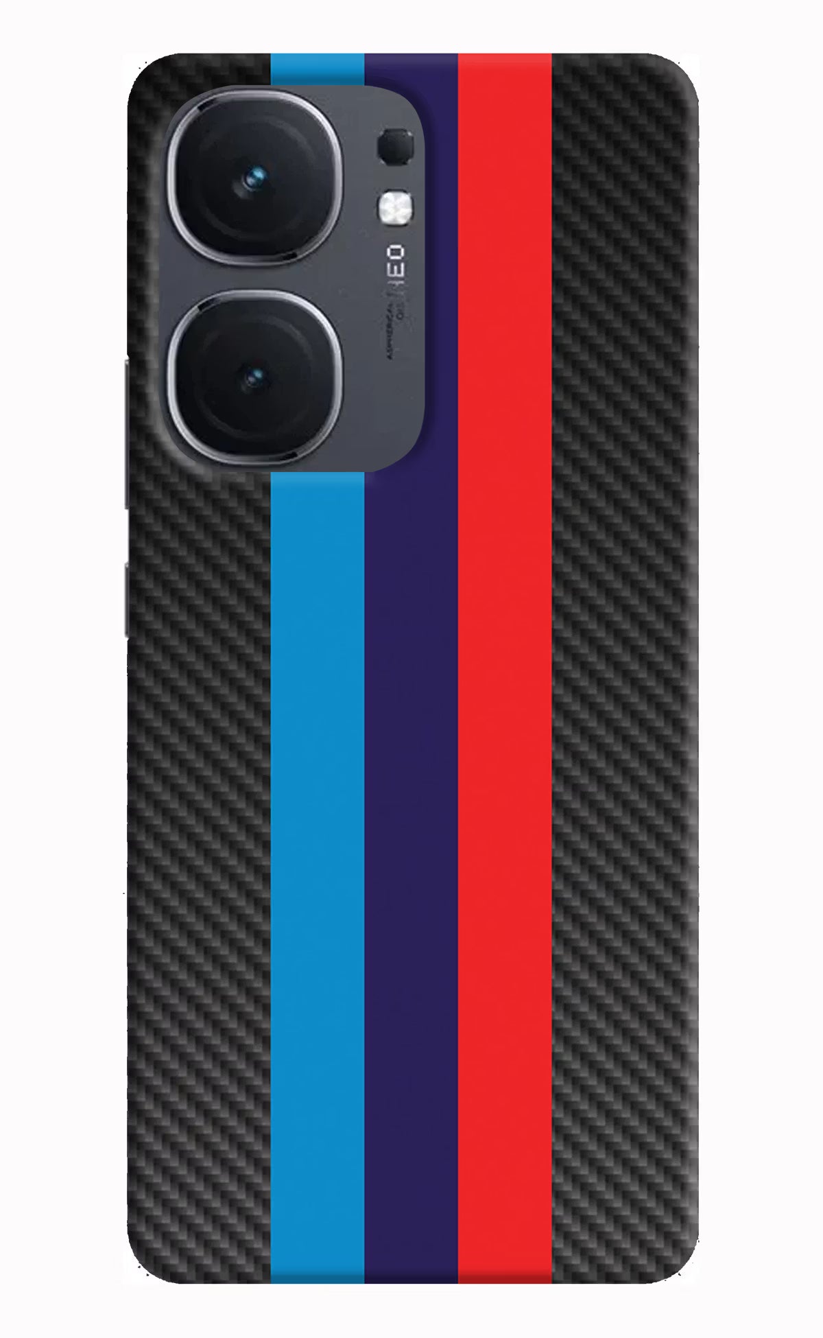 BMW Stripes Pattern IQOO Neo9 Pro Hard Case Back Cover by Casekaro