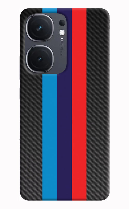 BMW Stripes Pattern IQOO Neo9 Pro Hard Case Back Cover by Casekaro