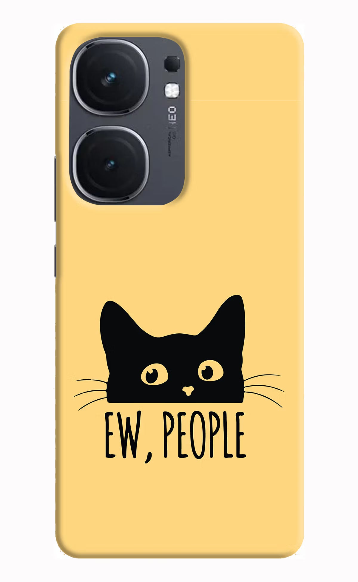 Ew People Catitude IQOO Neo9 Pro Hard Case Back Cover by Casekaro