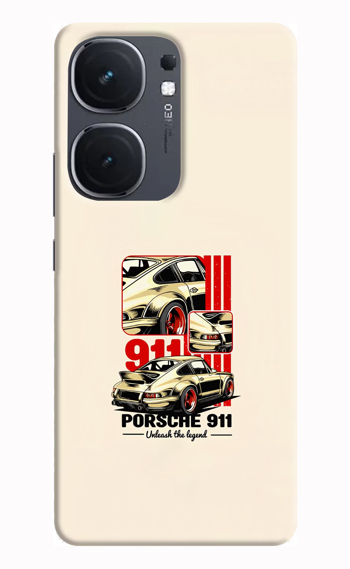 Classic Porsche 911 IQOO Neo9 Pro Hard Case Back Cover by Casekaro