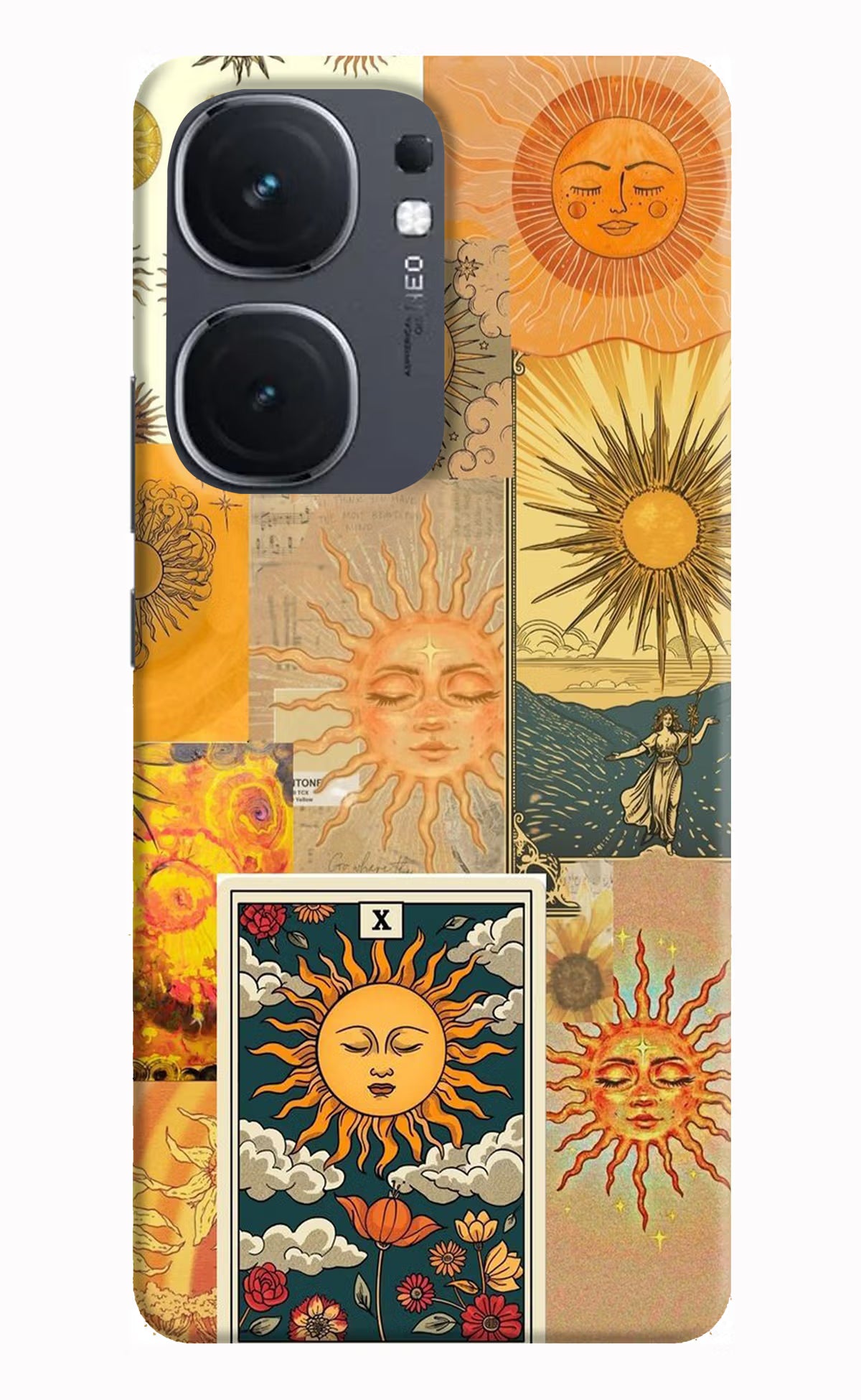 Sun IQOO Neo9 Pro Hard Case Back Cover by Casekaro