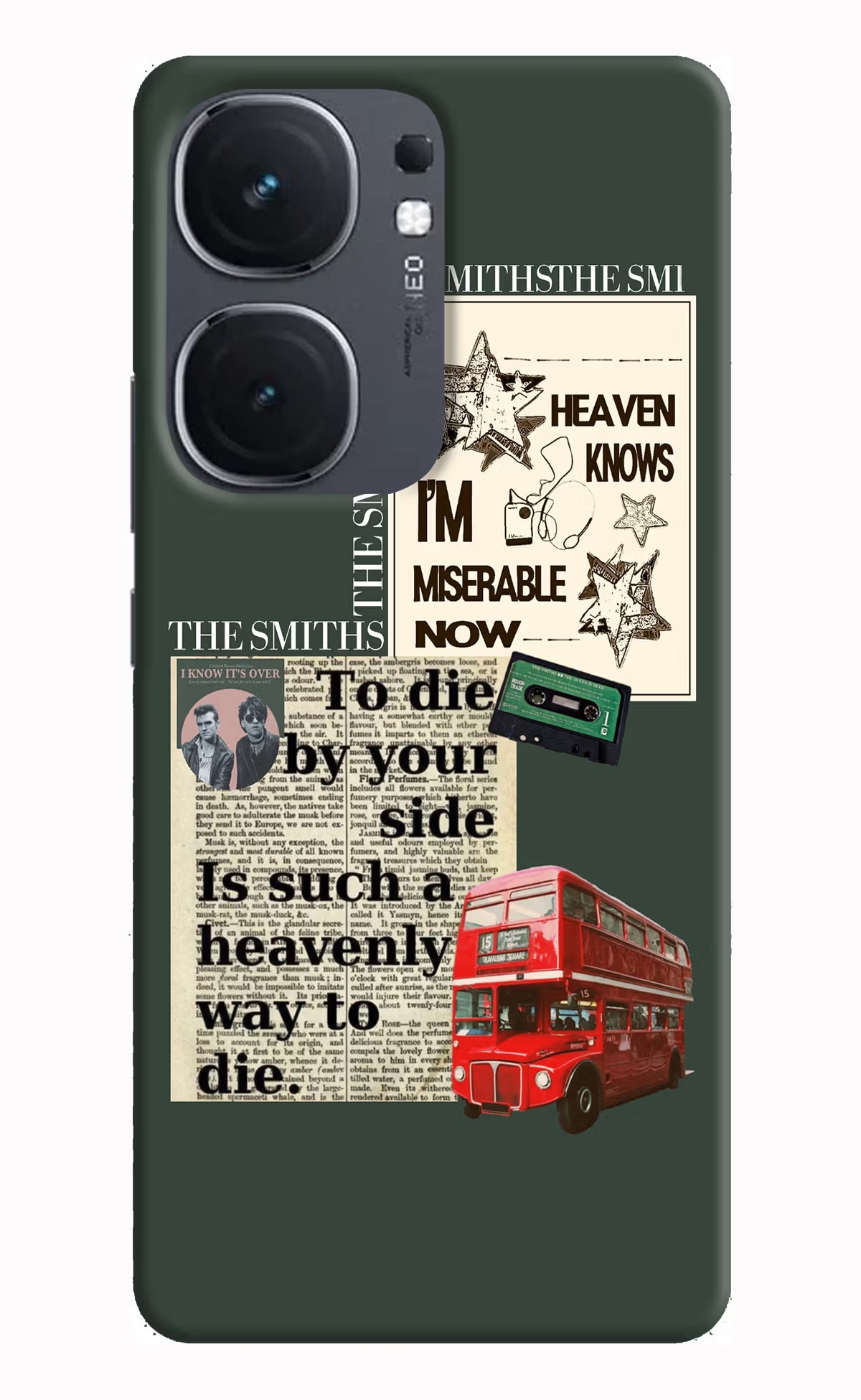 The Smiths IQOO Neo9 Pro Hard Case Back Cover by Casekaro