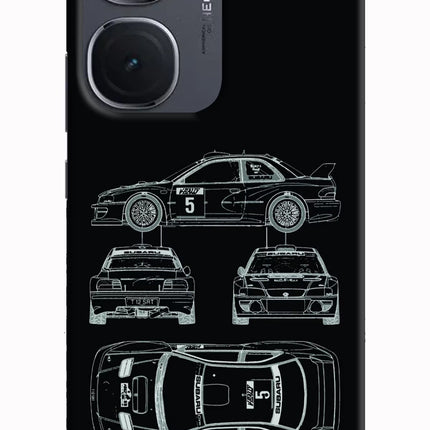 WRC'99 IQOO Neo9 Pro Hard Case Back Cover by Casekaro