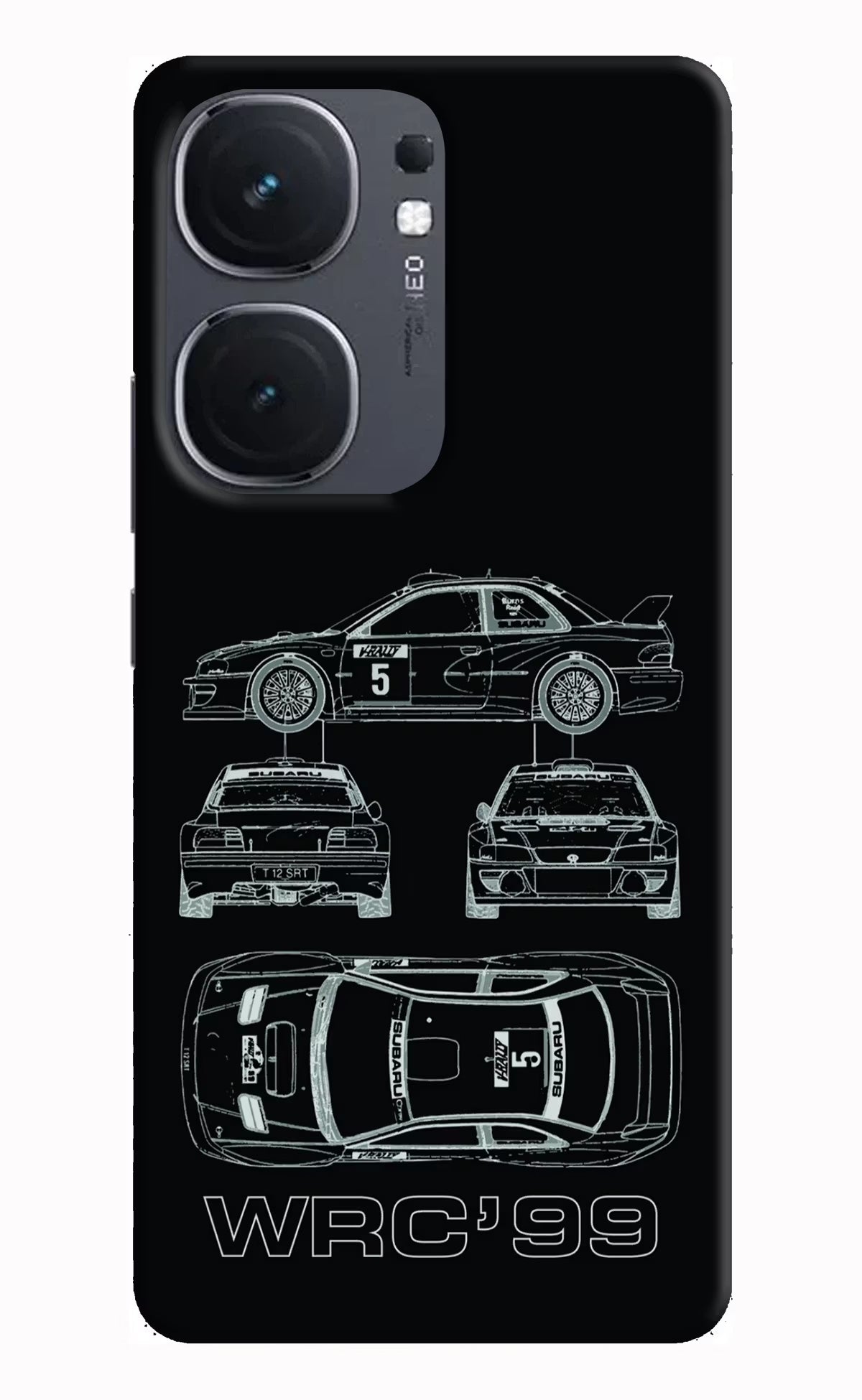 WRC'99 IQOO Neo9 Pro Hard Case Back Cover by Casekaro