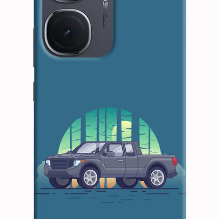 Retro Garage Vibe IQOO Neo9 Pro Hard Case Back Cover by Casekaro