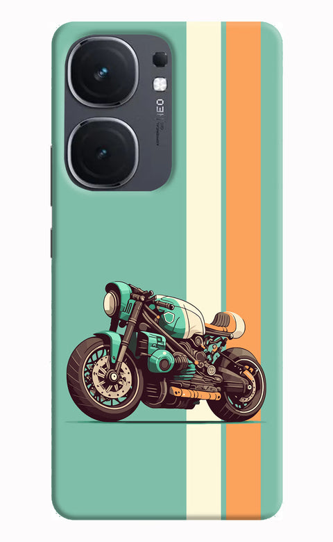 Striped Moto Drift IQOO Neo9 Pro Back Cover