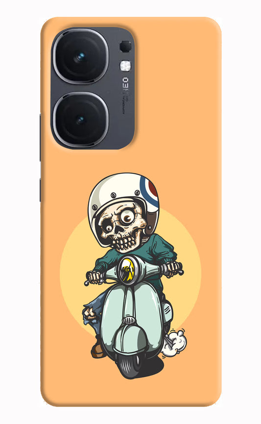 Undead Biker IQOO Neo9 Pro Hard Case Back Cover by Casekaro