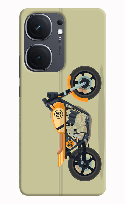 Vertical Speedster IQOO Neo9 Pro Hard Case Back Cover by Casekaro