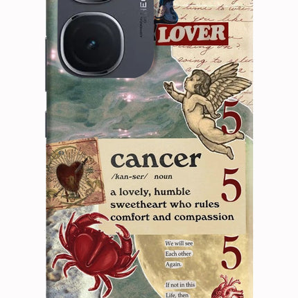 Cancer Zodiac IQOO Neo9 Pro Hard Case Back Cover by Casekaro