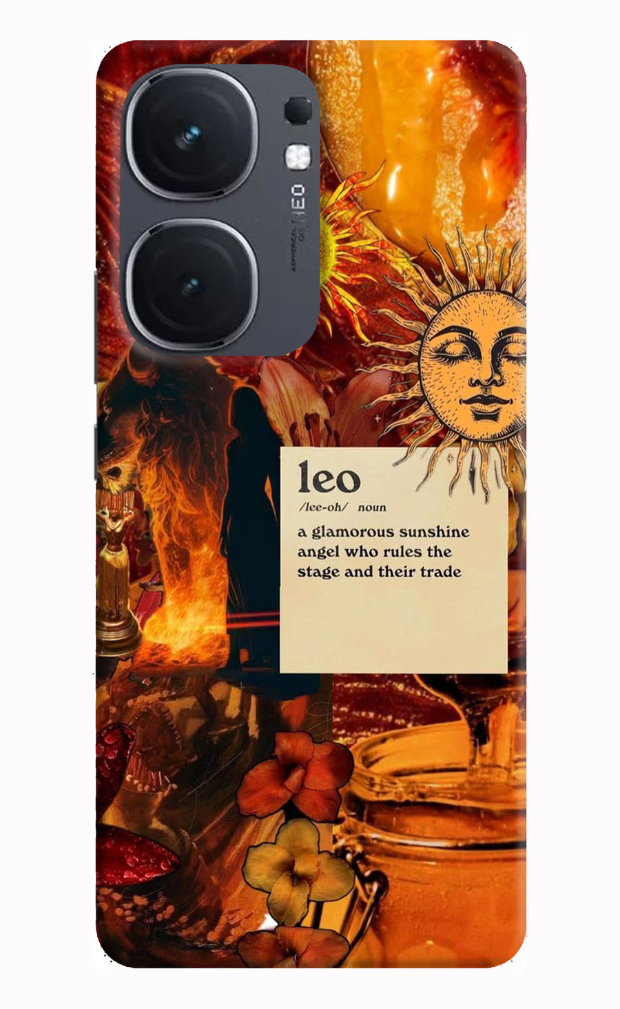 Leo Zodiac IQOO Neo9 Pro Back Cover, Hard case