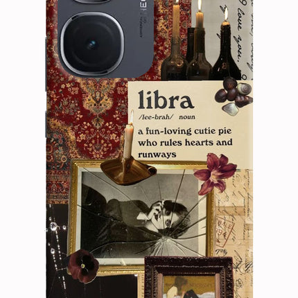 Libra Zodiac IQOO Neo9 Pro Hard Case Back Cover by Casekaro