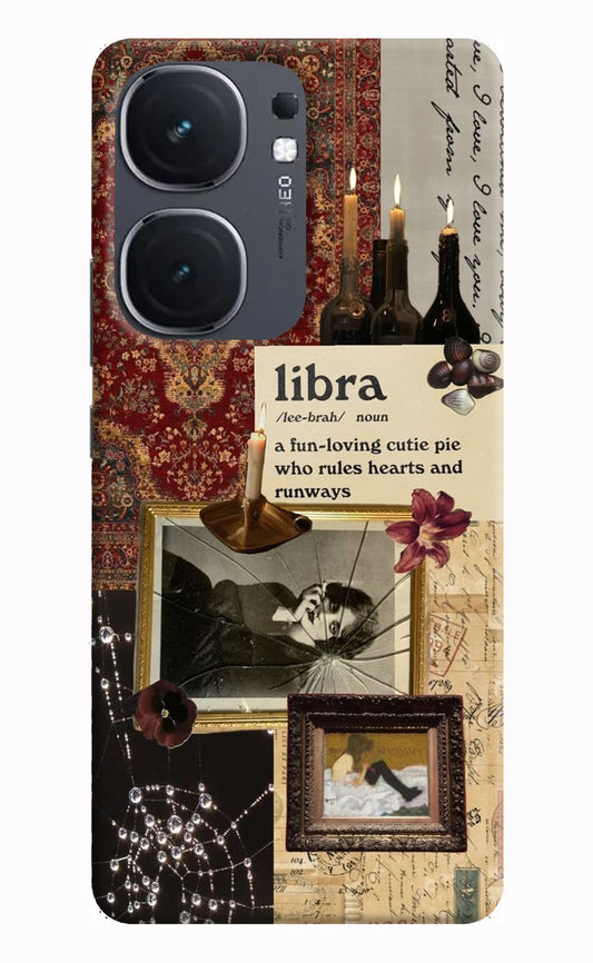 Libra Zodiac IQOO Neo9 Pro Hard Case Back Cover by Casekaro