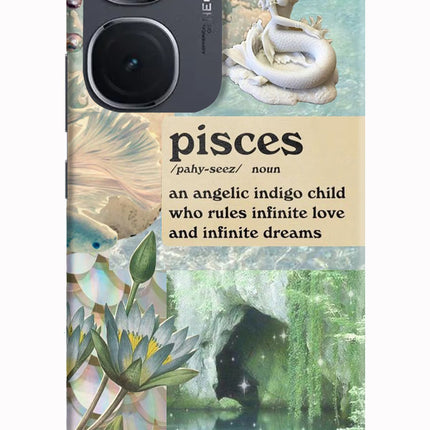 Pisces Zodiac IQOO Neo9 Pro Hard Case Back Cover by Casekaro