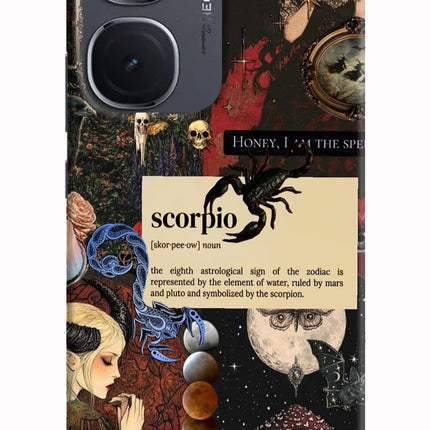 Scorpio Zodiac IQOO Neo9 Pro Hard Case Back Cover by Casekaro