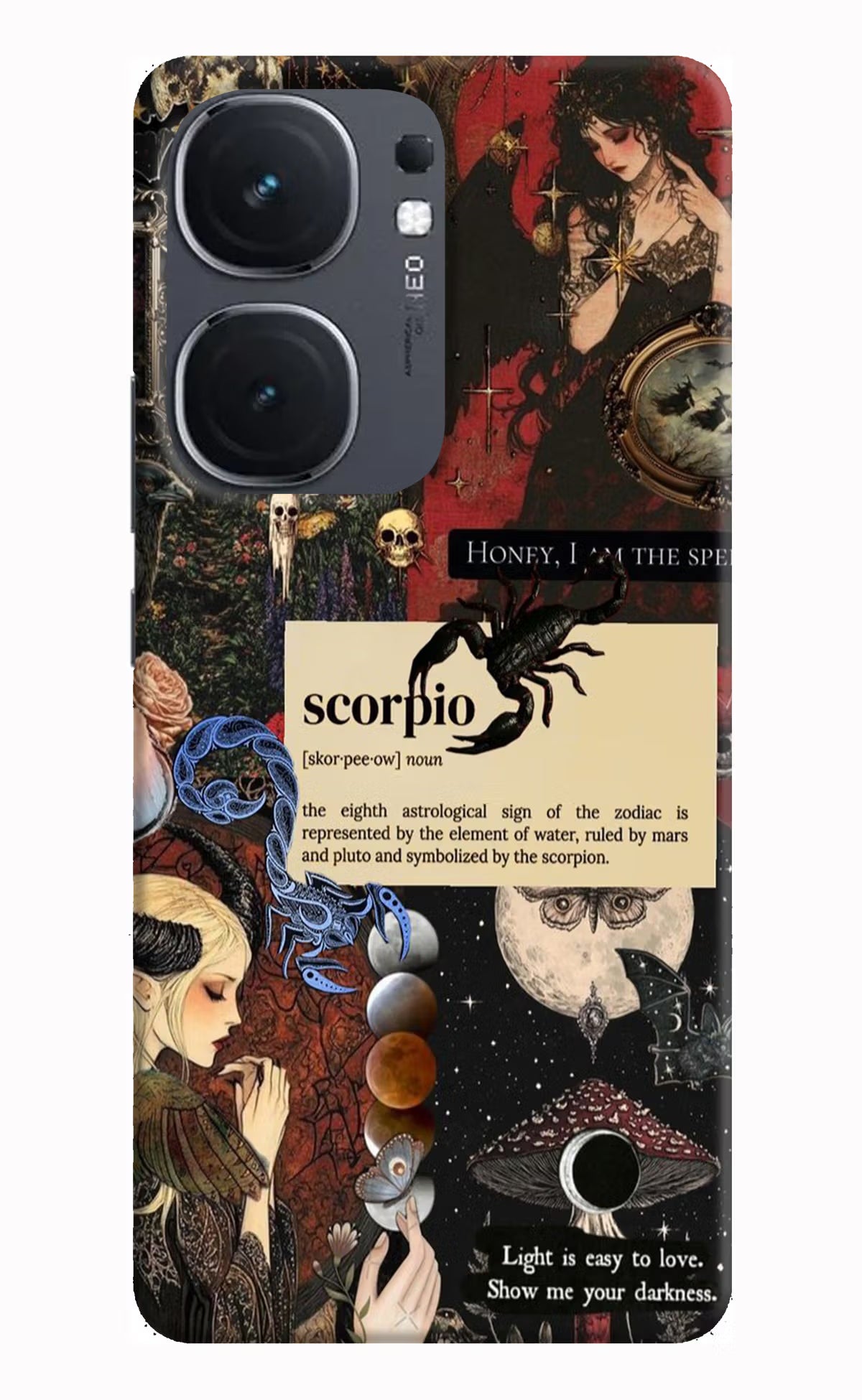 Scorpio Zodiac IQOO Neo9 Pro Hard Case Back Cover by Casekaro