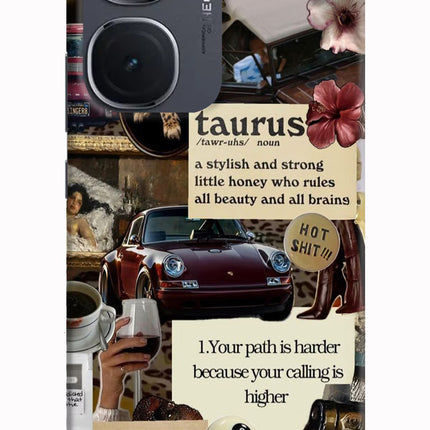 Taurus Zodiac IQOO Neo9 Pro Hard Case Back Cover by Casekaro