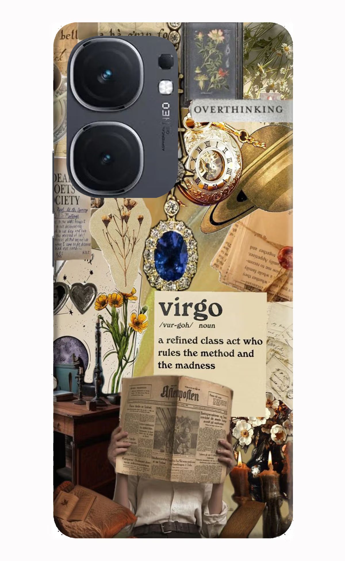 Virgo Zodiac IQOO Neo9 Pro Hard Case Back Cover by Casekaro
