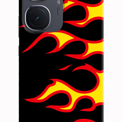 Side Sweep Flames IQOO Neo9 Pro Hard Case Back Cover by Casekaro
