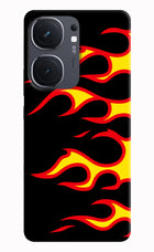 Side Sweep Flames IQOO Neo9 Pro Hard Case Back Cover by Casekaro
