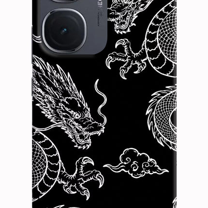 Twin Dragons IQOO Neo9 Pro Hard Case Back Cover by Casekaro