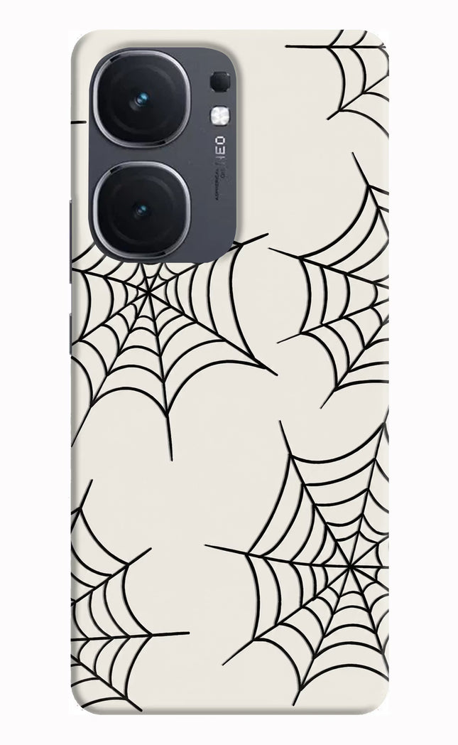 Spider Web IQOO Neo9 Pro Hard Case Back Cover by Casekaro