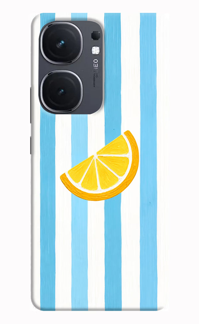 Summer Lemon IQOO Neo9 Pro Hard Case Back Cover by Casekaro