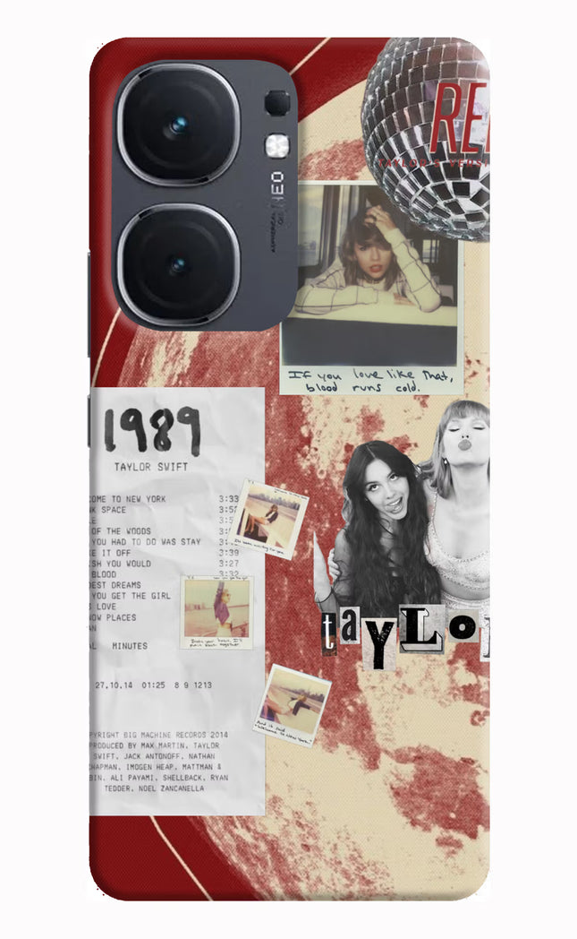 Taylor Swift IQOO Neo9 Pro Hard Case Back Cover by Casekaro