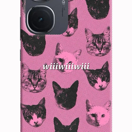 Pink Cats IQOO Neo9 Pro Hard Case Back Cover by Casekaro