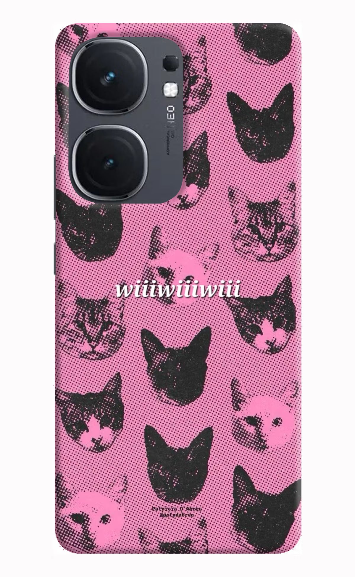 Pink Cats IQOO Neo9 Pro Back Cover
