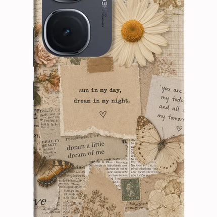 Vintage case IQOO Neo9 Pro Hard Case Back Cover by Casekaro