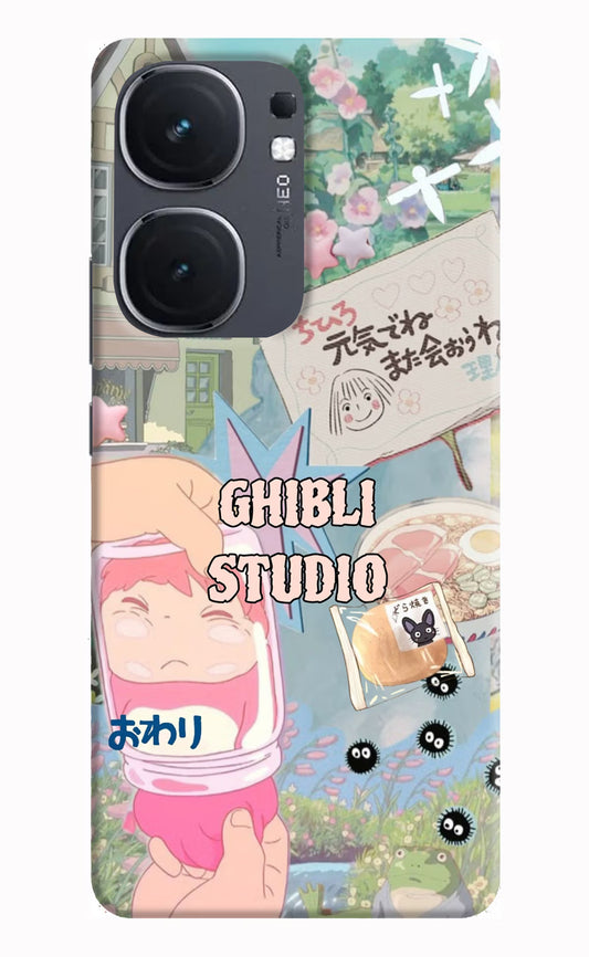 Studio Ghibli IQOO Neo9 Pro Hard Case Back Cover by Casekaro