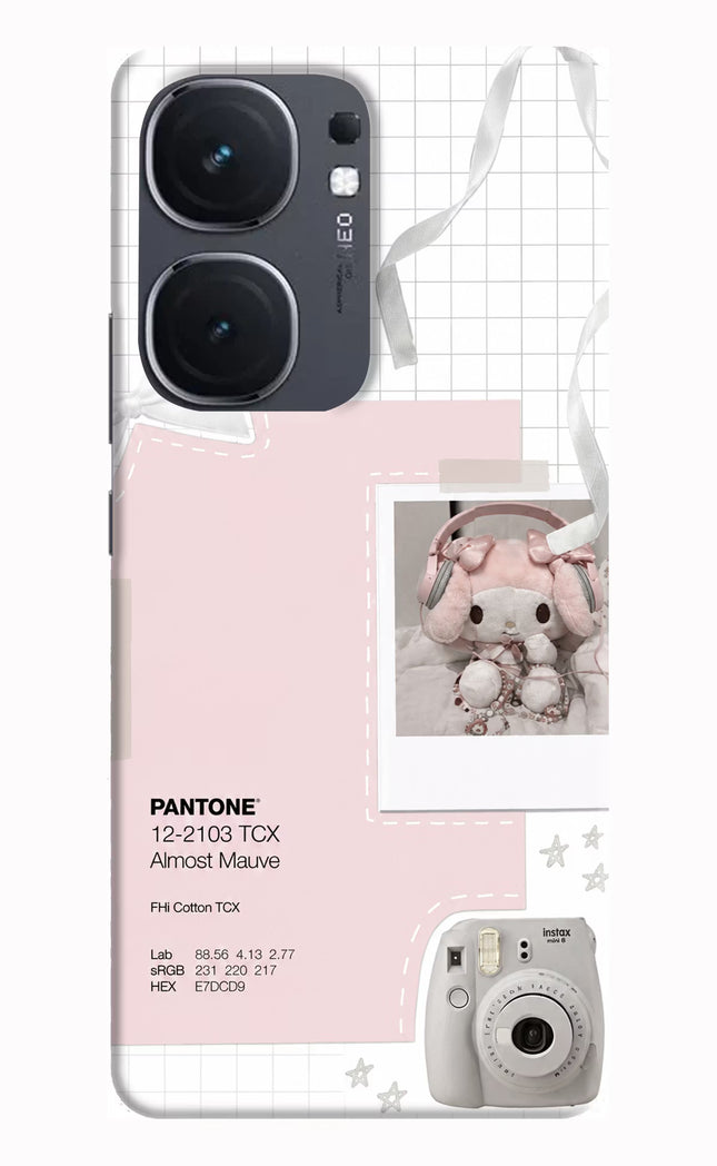 Pantone Asthetic IQOO Neo9 Pro Hard Case Back Cover by Casekaro