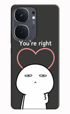 You're Right IQOO Neo9 Pro Hard Case Back Cover by Casekaro