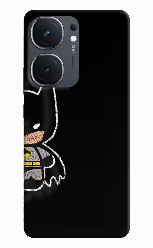Bat Kitty IQOO Neo9 Pro Hard Case Back Cover by Casekaro