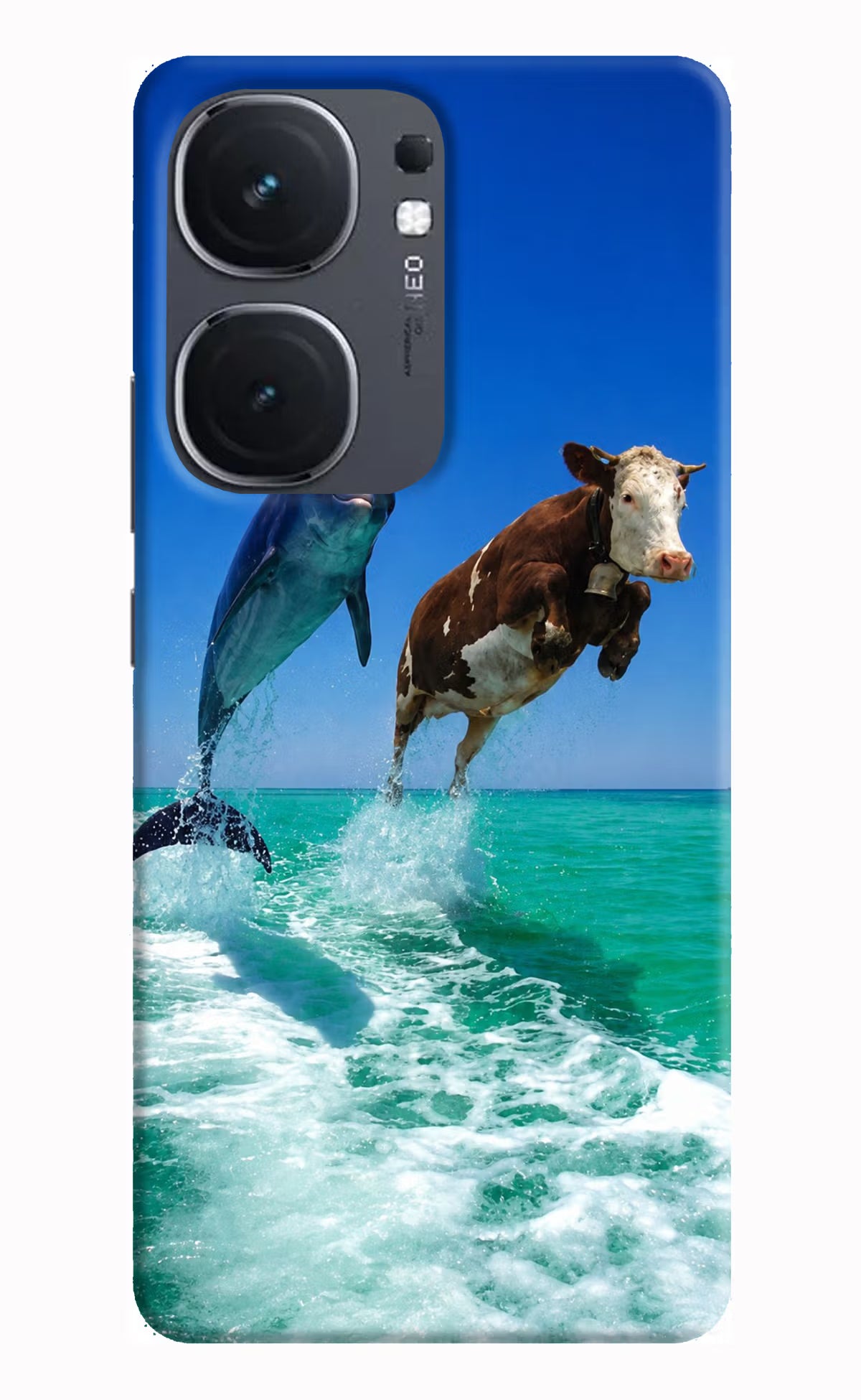 Dolphin vs Cow IQOO Neo9 Pro Back Cover