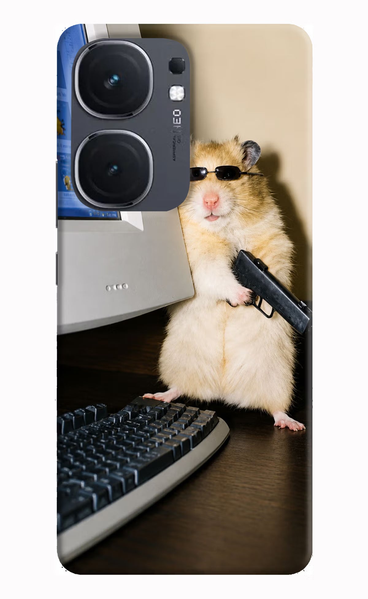 Hacker Hamster IQOO Neo9 Pro Back Cover