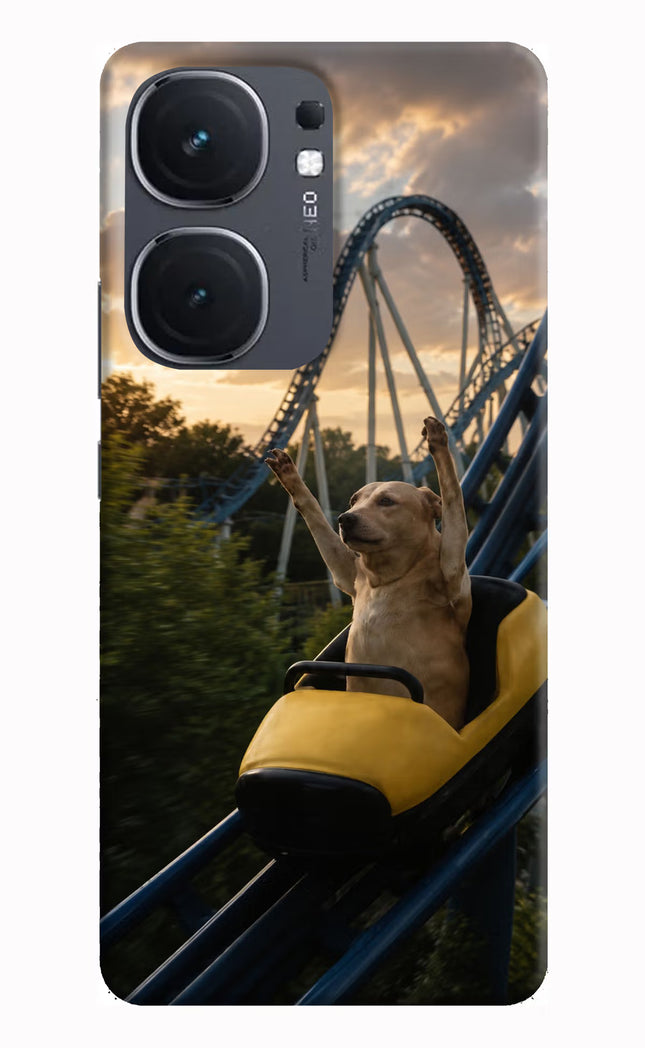 Rollercoaster Dog IQOO Neo9 Pro Hard Case Back Cover by Casekaro