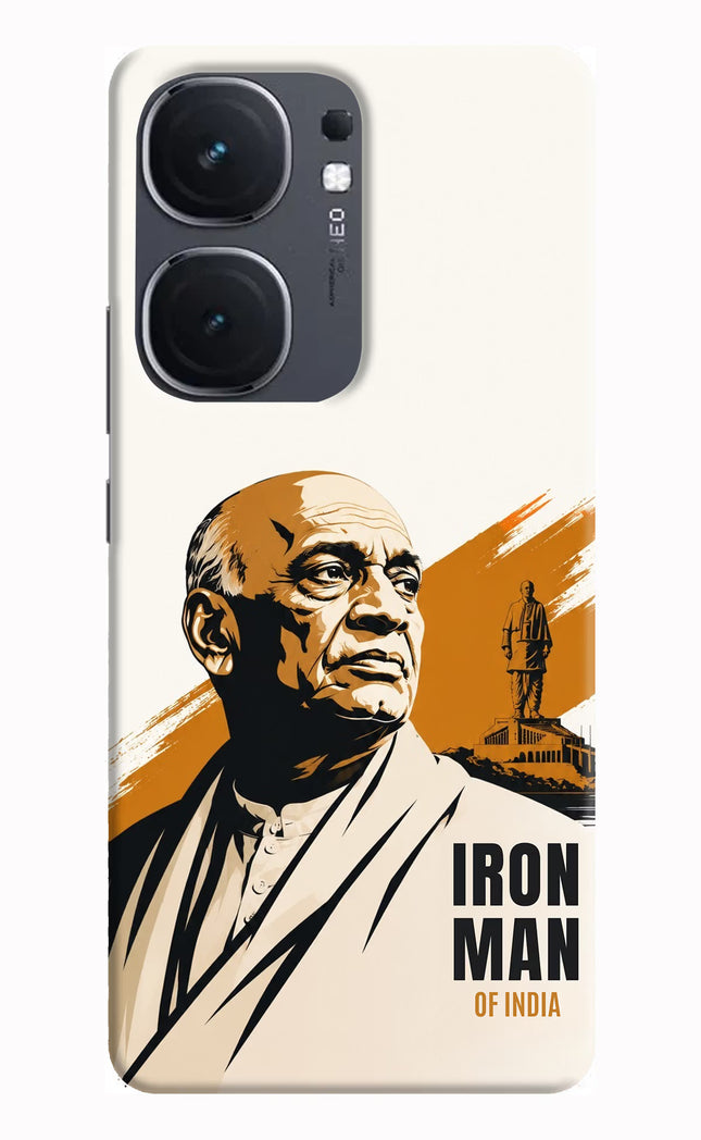 Sardar Patel Iron Will IQOO Neo9 Pro Hard Case Back Cover by Casekaro